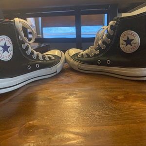 Black All star High top Converse
